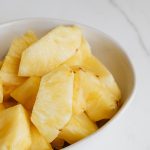 Substitute fresh pineapple for canned pineapple