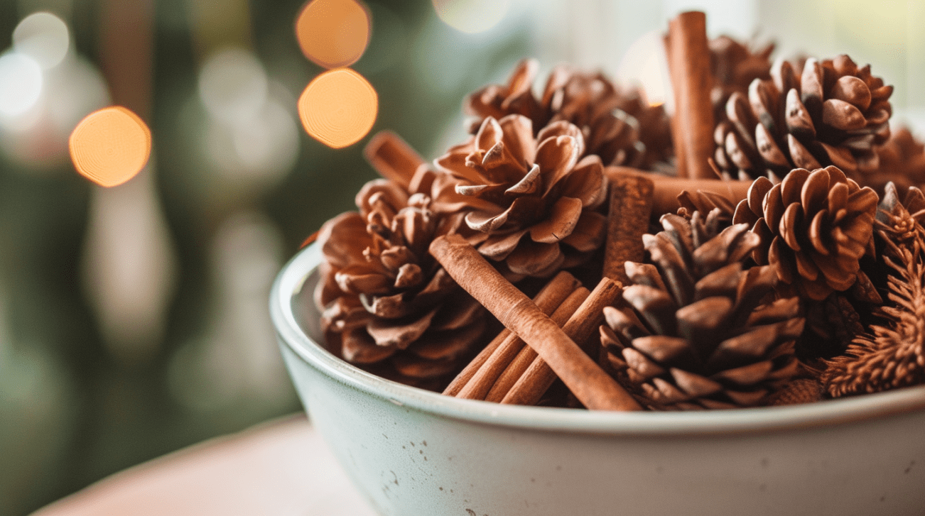 Crafting Cinnamon Spice Scented Pinecones: A Delightful DIY Project