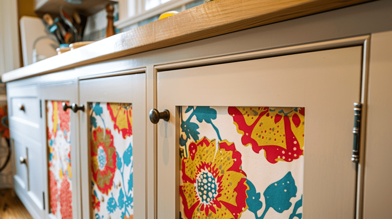 Transform Your Cabinets with Chic Fabric Doors: A DIY Guide