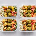 Containers for packaging freezer meals