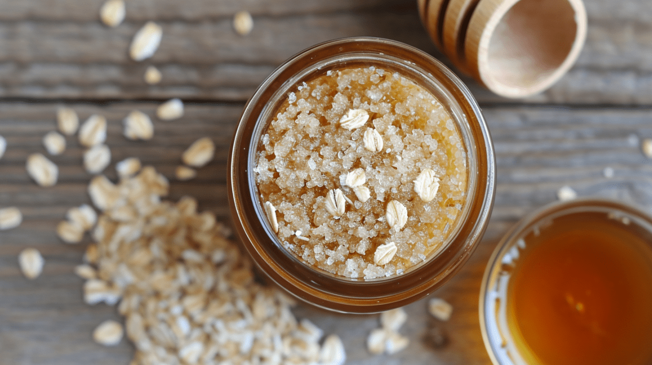 Honey Oatmeal Sugar Scrub: A Sweet Skin Treat Recipe