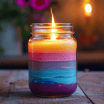 Craft Your Own Fancy Layered Candle: A Fun Upcycling Project
