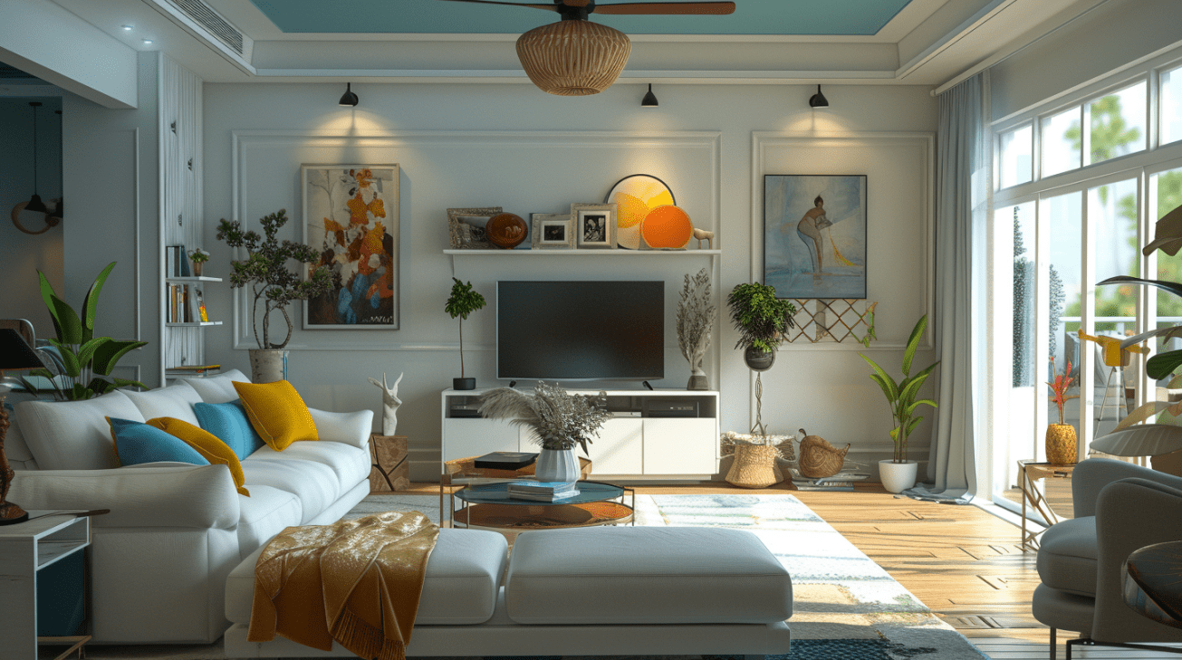 How to maximize your living room space for a party