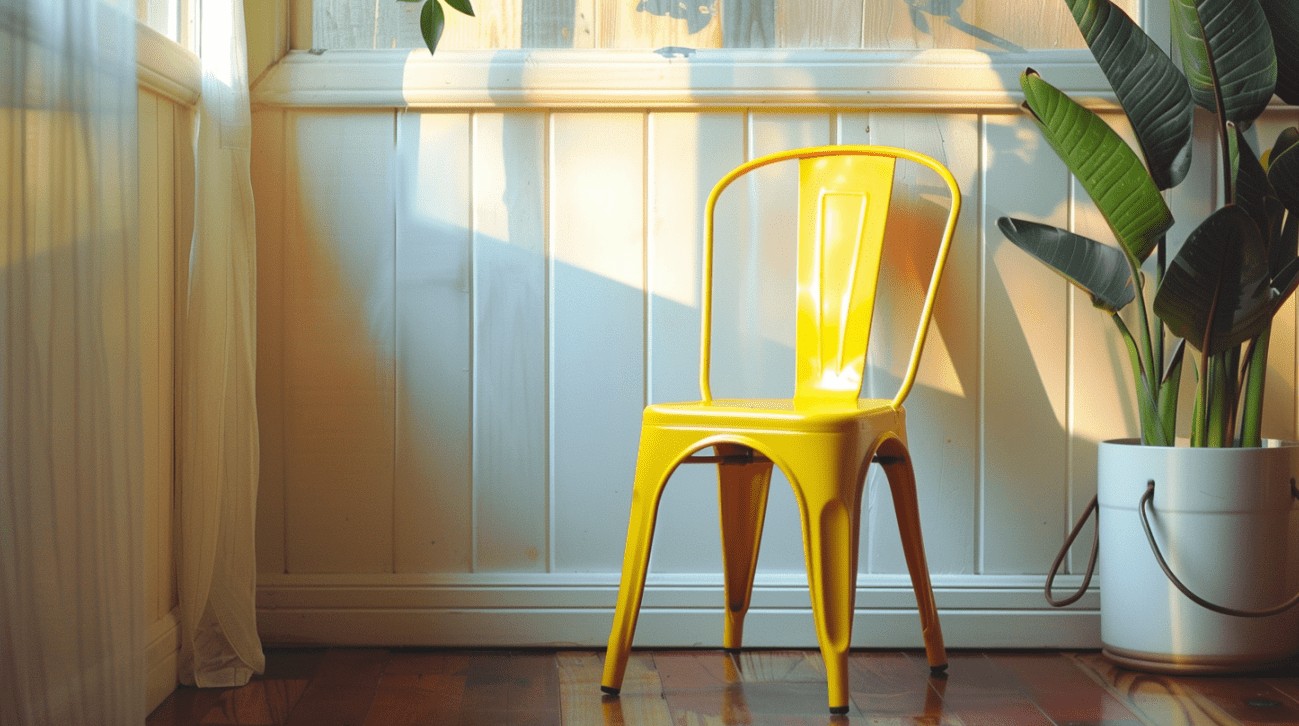 Reviving Metal Chairs: Repainting for a Quick Makeover
