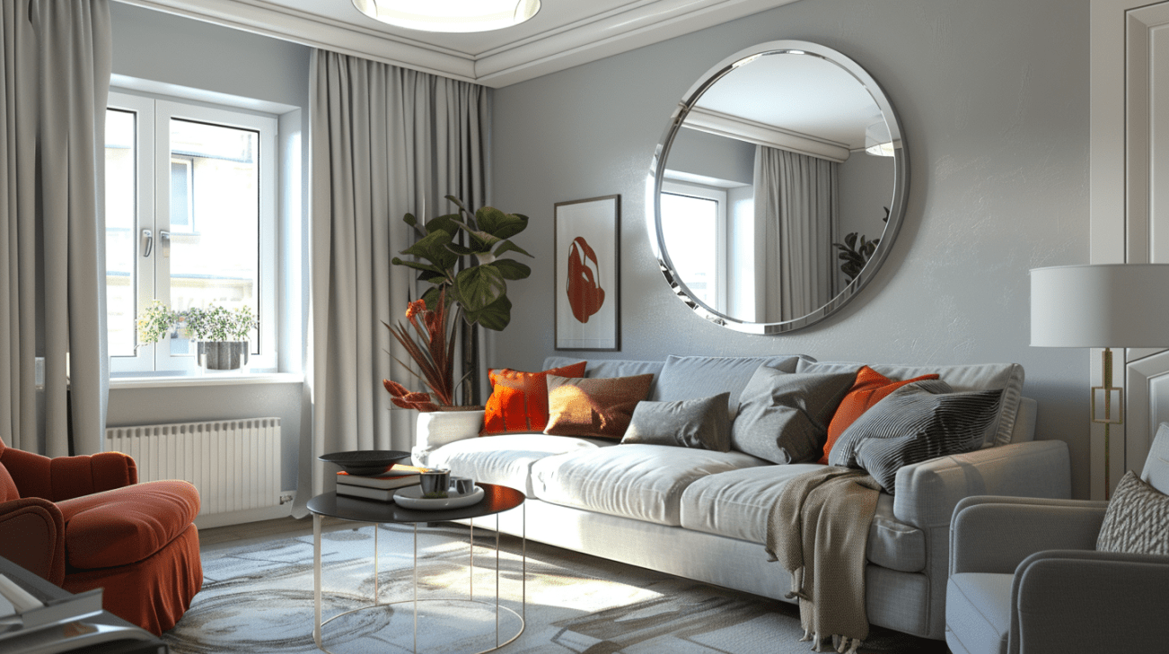 How to Make Cramped Rooms Look Larger with Mirrors
