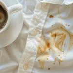 How to remove coffee stains from clothing