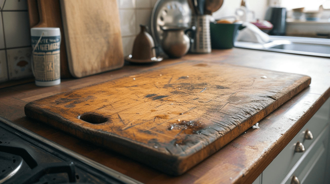 How to get smells out of your cutting board