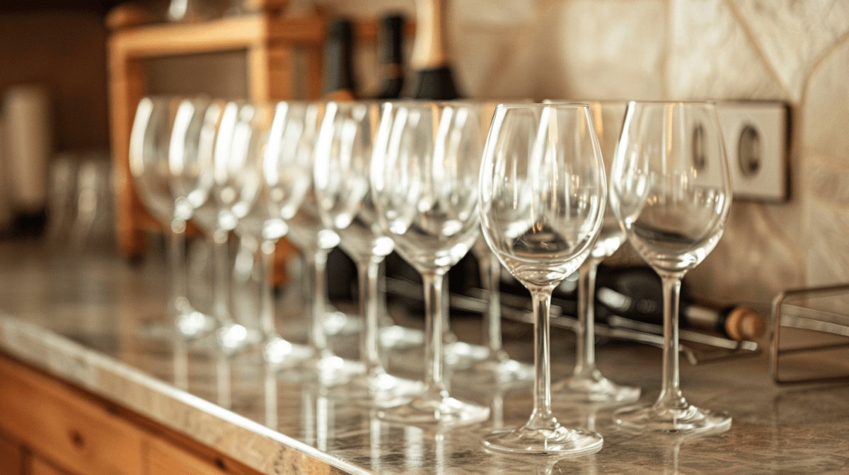 How many glasses do you need per person at a party?