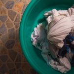 Deodorize your laundry hampers to keep them from smelling