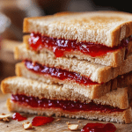 Fun & Easy Freezing Peanut Butter & Jam Sandwiches Recipe Fun & Easy Freezing Peanut Butter & Jam Sandwiches Recipe