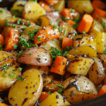 Balsamic Bliss: Slow Cooker Balsamic Root Vegetables
