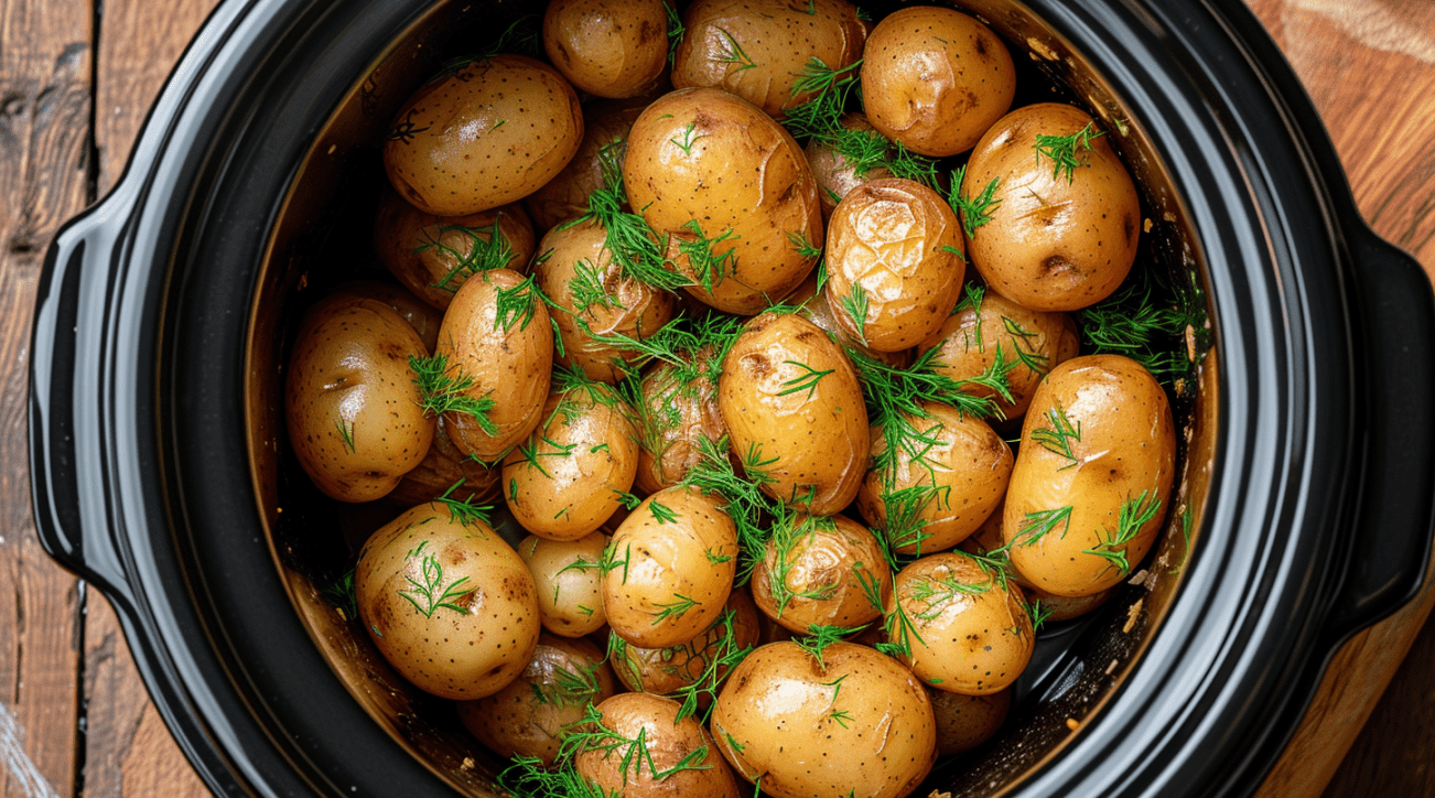 Slow Cooker New Baby Potatoes with Dill: A Hassle-Free Delight