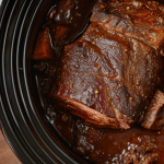 The Ultimate BBQ Pot Roast in a Crock Pot