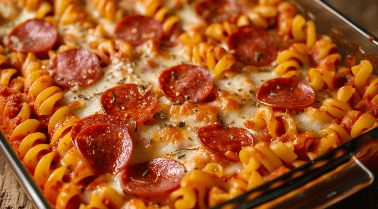 Low Fat Pizza Pasta Casserole Recipe: A Freezer-Friendly Delight