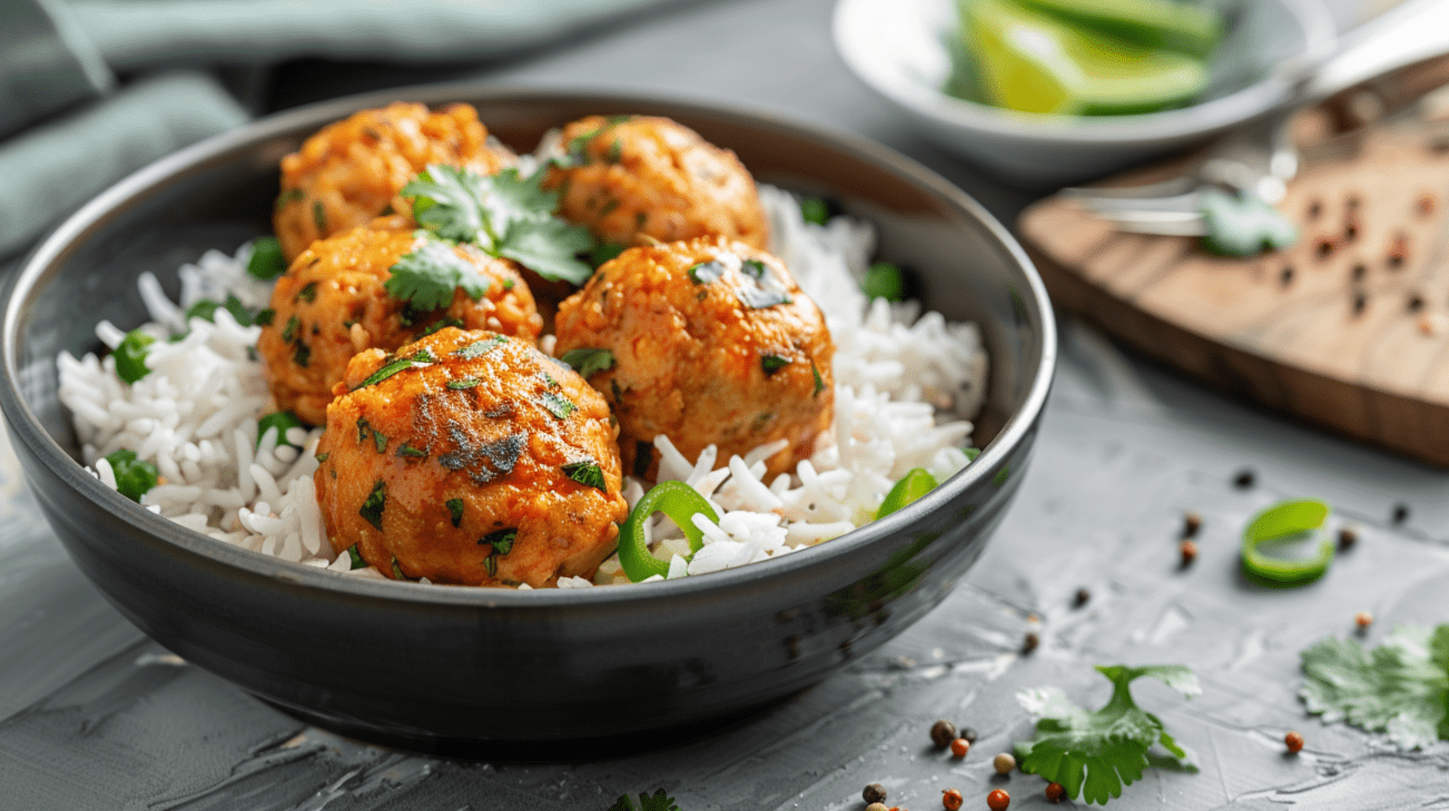 Curried Chicken Balls Freezer Recipe