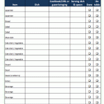 Christmas Dinner Planner - Free Printables