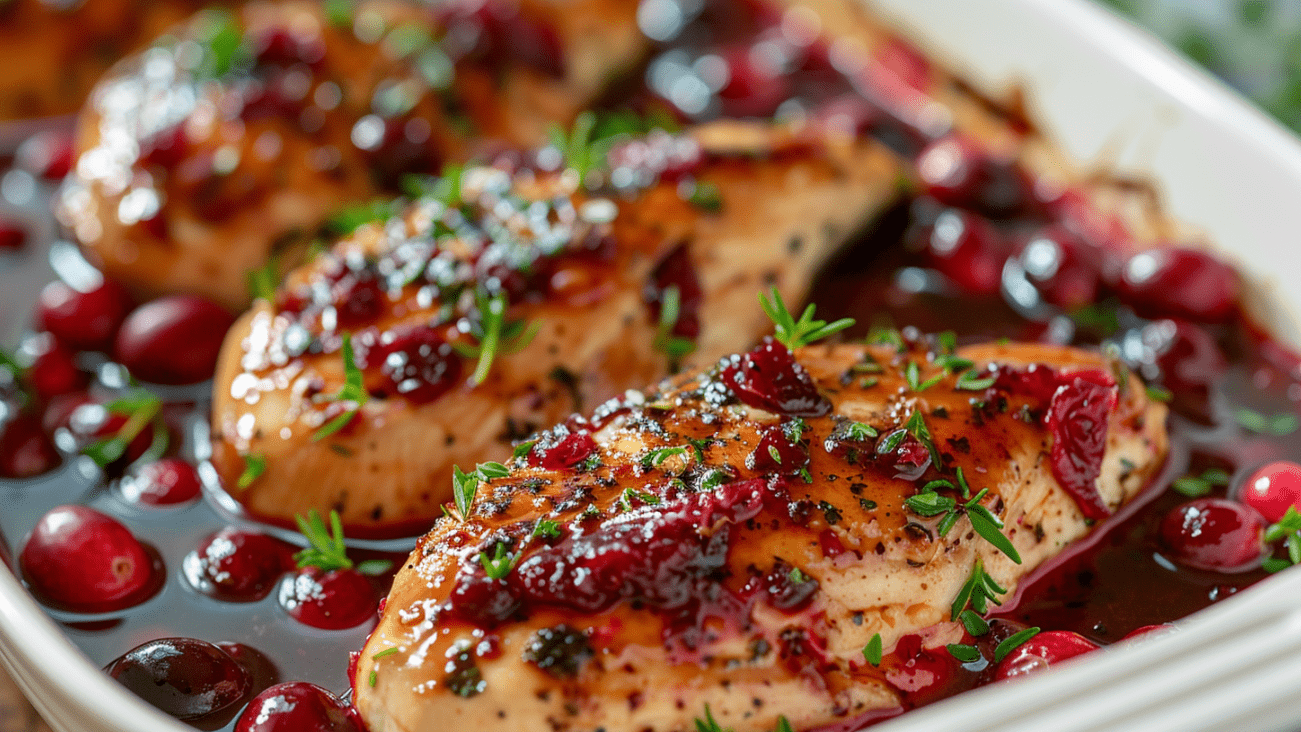 Cranberry Chicken Freezer Cooking Recipe