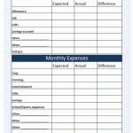Kid's Budget Worksheet Blue: Your Child's First Step Toward Financial Wisdom