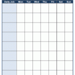 Free Daily Housekeeping Reminders Worksheet: Simplify Your Chores