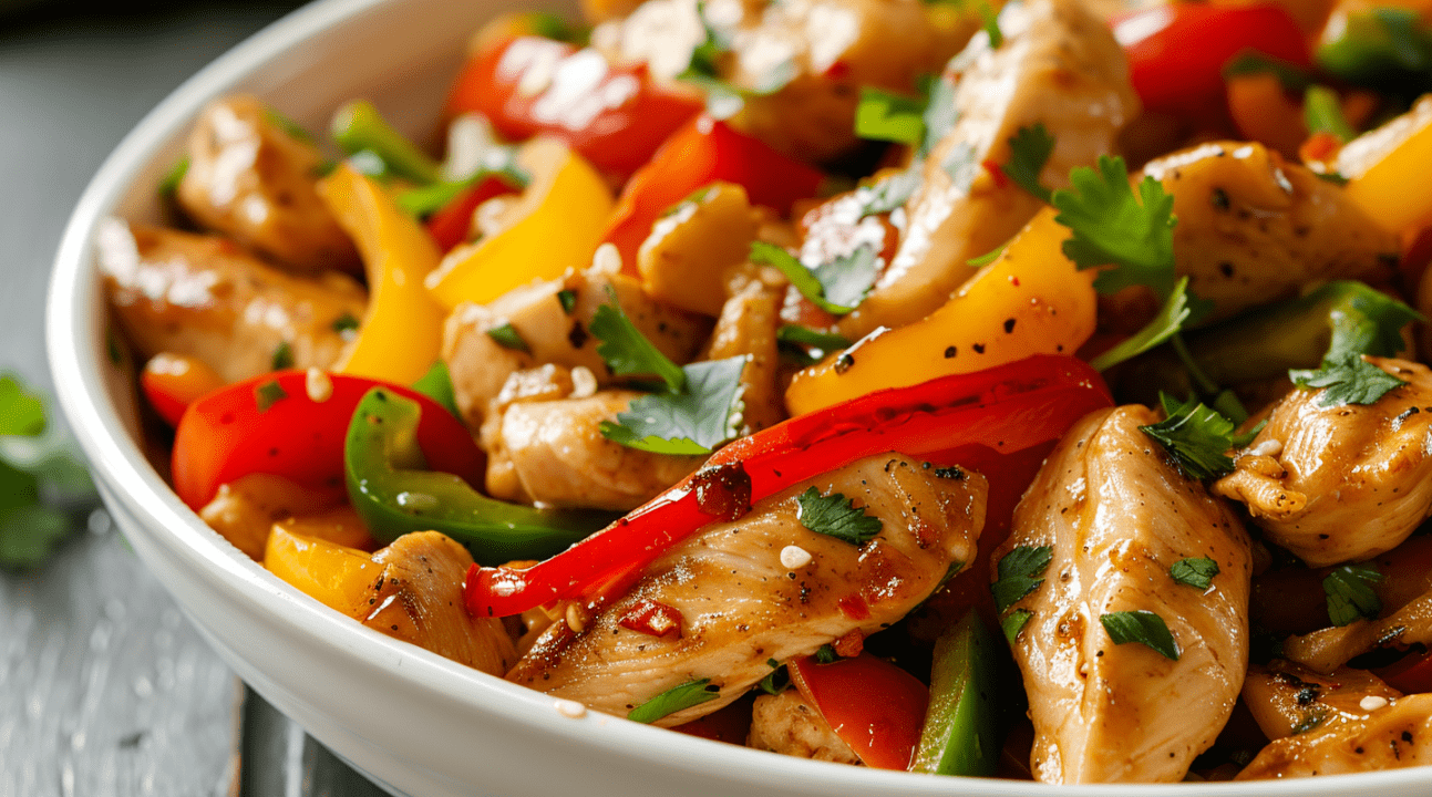 Ginger Chicken Stir-Fry: A Sizzling Asian Delight!