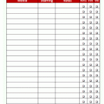 Holiday Movies Inventory List Printable