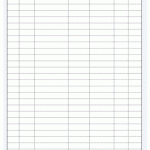 Grocery Price Log Worksheet Printable (Blue Version)