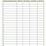 Transform Your Financial Landscape with Our Prioritize Monthly Bills Worksheet