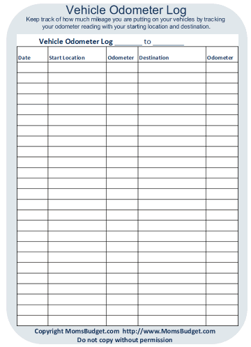 The Ultimate Vehicle Odometer Log Worksheet: Your Roadmap to Smarter Driving
