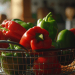 Pepper Perfection: Freezing Red and Green Peppers