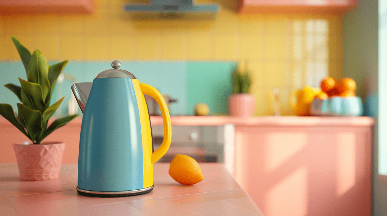 Cleaning a Kettle with Lemon or Vinegar