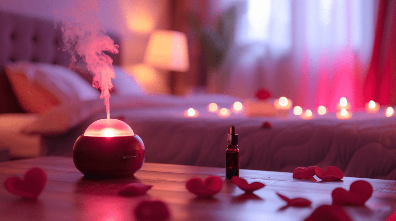 Enchanting Aromas: Romantic Essential Oil Blends