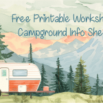 Free Campground Info Sheet Tracker Printable from MomsBudget Free Campground Info Sheet Tracker Printable from MomsBudget